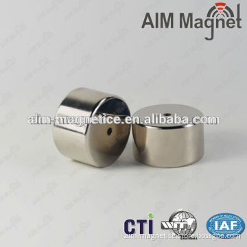 Strong Permanent Rare Earth N35 Neodymium Round Magent With Hole